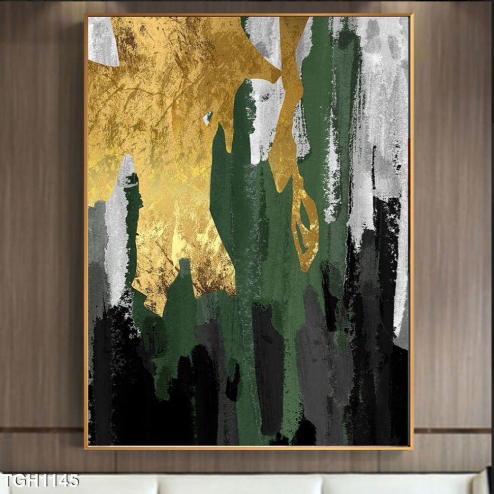 Tranh canvas trừu tượng 60x80 giá kèm khung