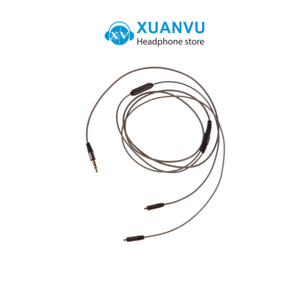 Cable thay thế cho tai nghe Moxpad X3, Giắc 3.5mm mạ vàng  tương thích với nhiều thiết bị, Trên dây 