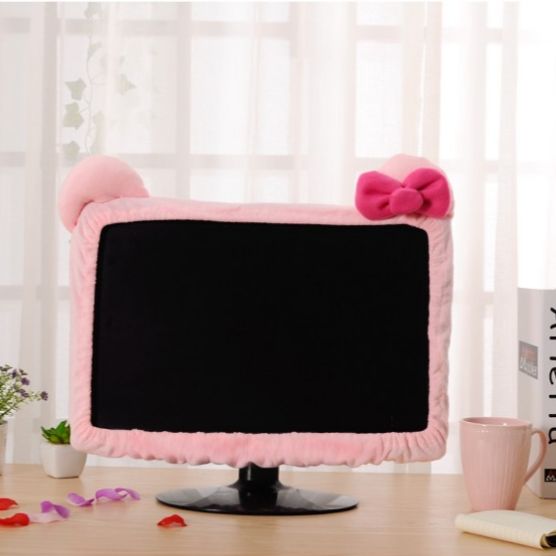 Tấm phủ máy tính xách tay 14-32 inch tấm phủ chống bụi máy tính để bàn tấm phủ tv màn hình lcd hello kitty tấm phủ máy tính để bàn bàn rèm chống bui tivi
