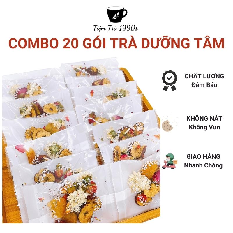 Combo trà dưỡng tâm ngủ ngon tiệm trà 1990s - hỗ trợ giấc ngủ