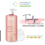 Gel Tắm & Rửa Mặt SVR TOPIALYSE Gel Lavant Làm Sạch Dịu Nhẹ Cho Da Khô, Nhạy Cảm