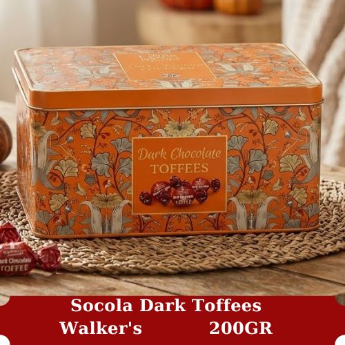 TẾT KẸO SOCOLA DARK TOFFEES WALKER'S 200GRA