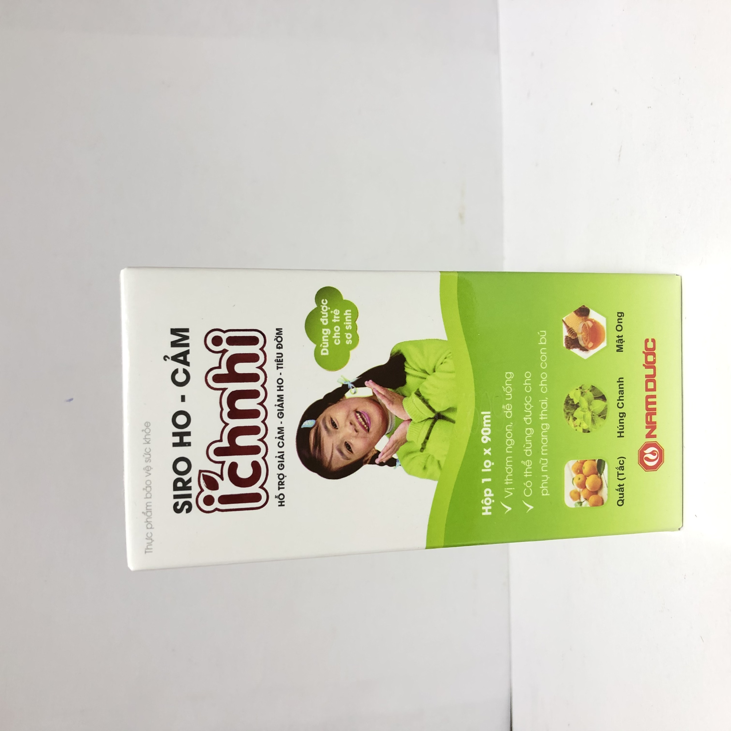 Siro ho cảm Ích nhi cho bé từ 0-3 tuổi 90ml