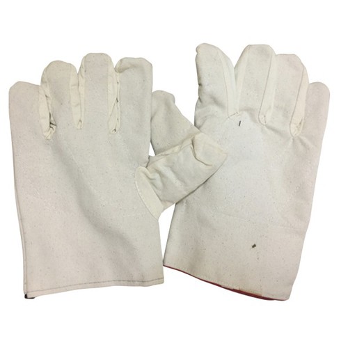 Combo 10 đôi găng tay vải bạt bảo hộ lao động chống nóng, chống trơn trượt