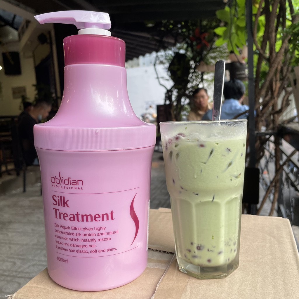 Hấp dầu dưỡng tóc siêu mềm mượt Obsidian Silk Treatment