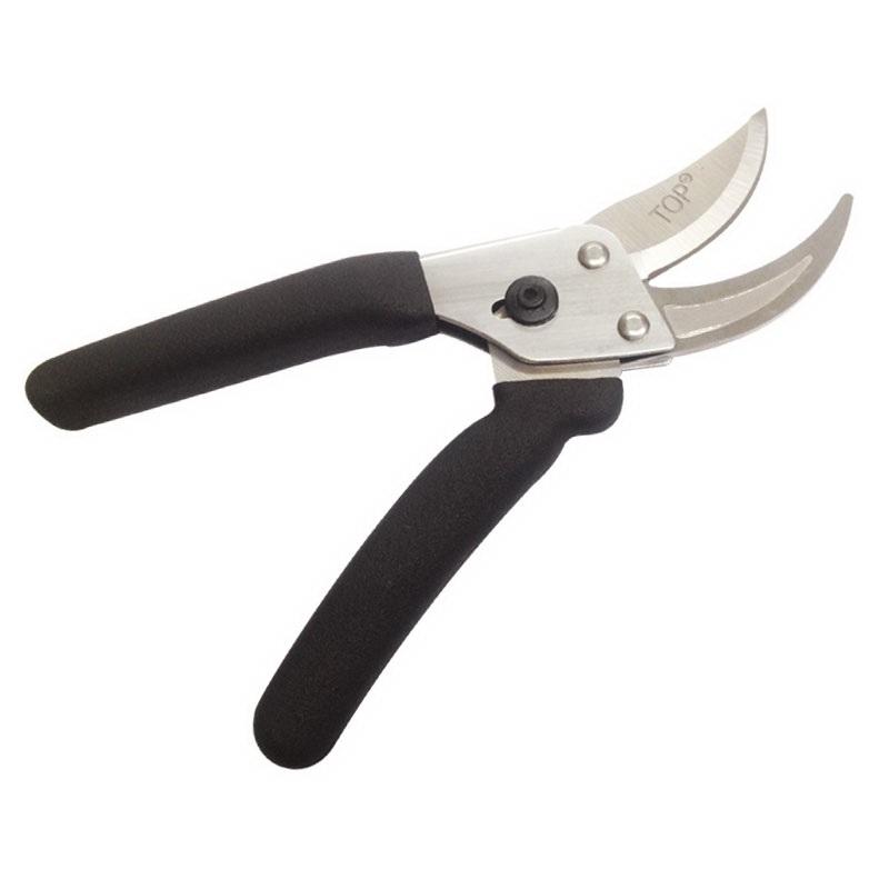 Kéo cắt cành 230mm mỏ cong cán nhung top - 071119-psd