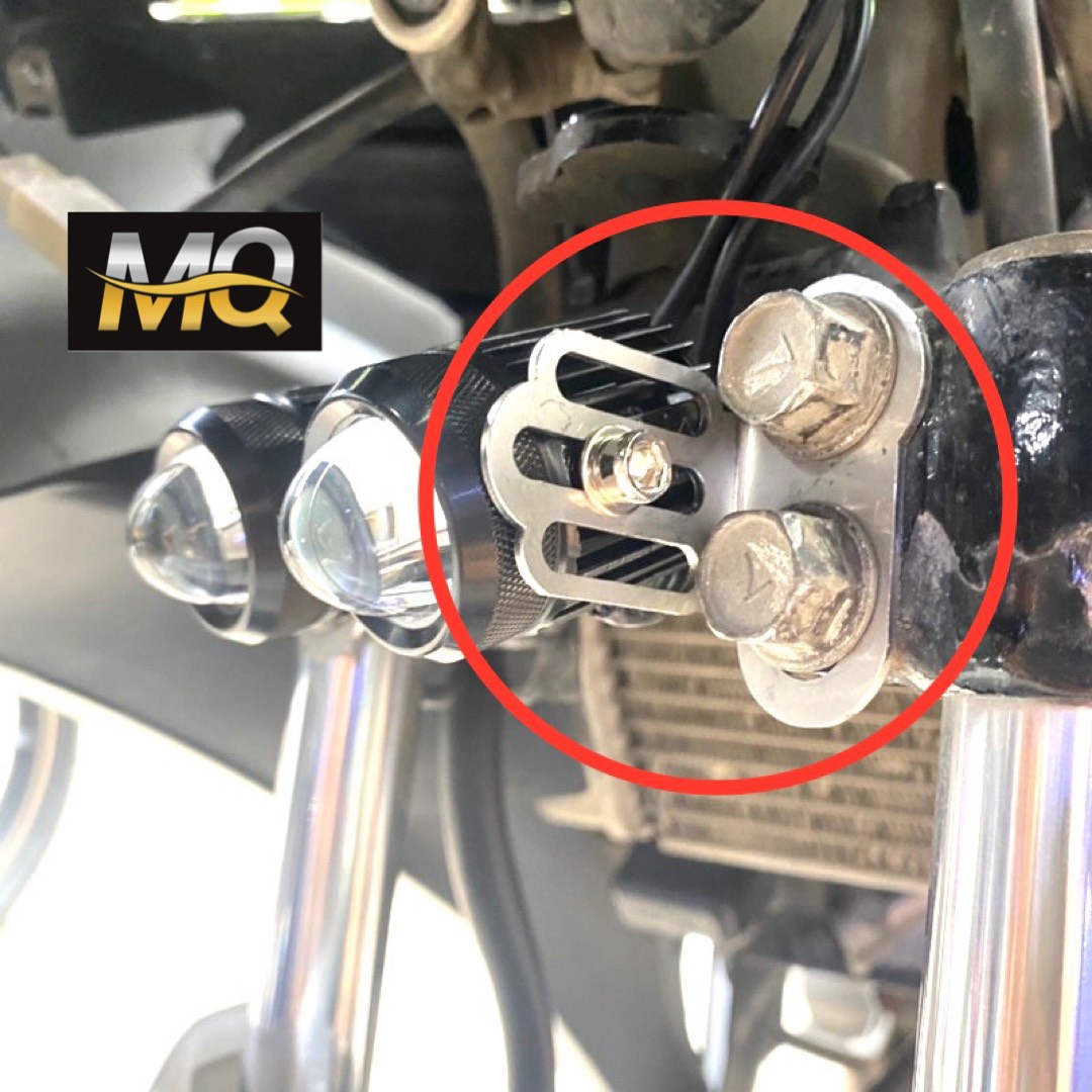 Pat gắn đèn trợ sáng mini pat gắn phuộc