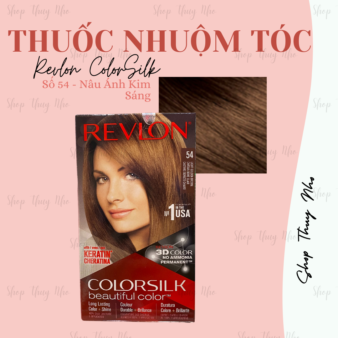 Thuốc nhuộm tóc Revlon Colorsilk số 54