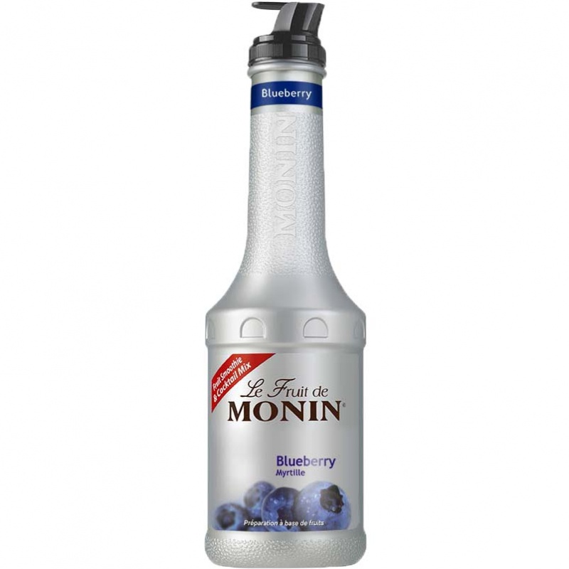 Mứt trái cây/ Puree/ Fruit Mix Monin Việt Quất chai 1L. Hàng công ty có sẵn giao ngay