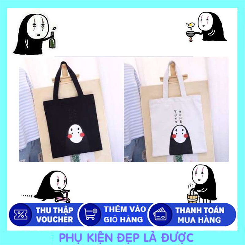 👻túi tote vô diện siu đáng iu trend hàn quốc👻