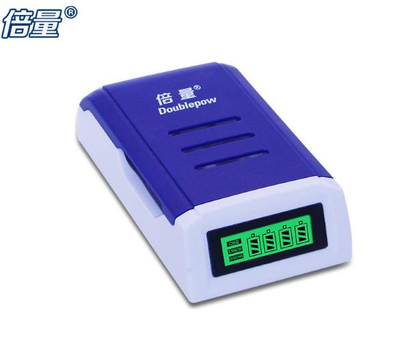 Bộ sạc pin AA, AAA tốc độ cao hiển thị màn hình LCD - Doublepow K209 tự ngắt khi đầy