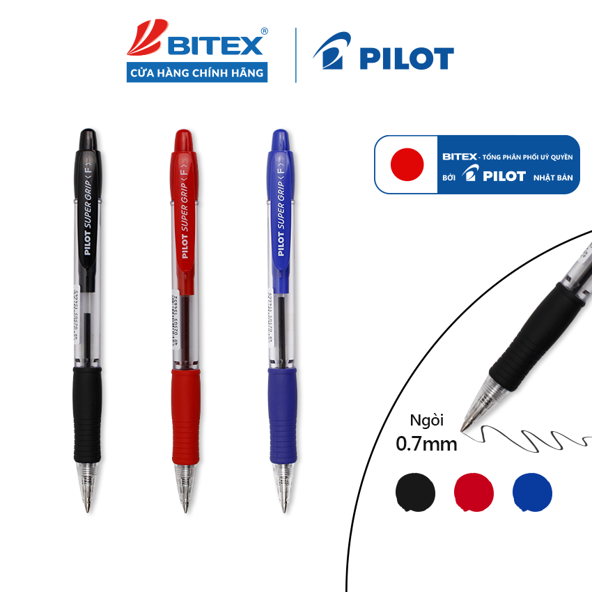Bút Bi Acroball Pilot dành cho học sinh, SV, văn phòng