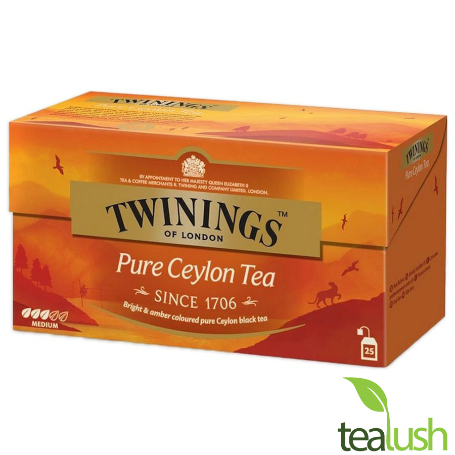 Trà Twinings Pure Ceylon Tea – Trà đen Ceylon truyền thống 25 gói