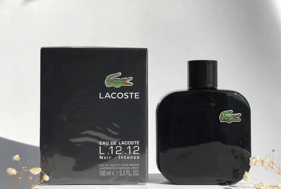 [HCM]Nước hoa Lacoste Eau de Lacoste L.12.12 Noir Intense EDT Pour Homme 100ml  - Phong cách lịch lãm