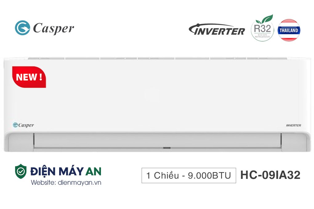 [Giao lắp tại HN] Điều Hòa Casper Inverter 9000 BTU 1 Chiều HC-09IA32 Giá Tốt