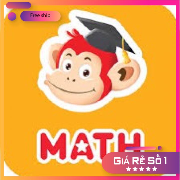 Monkey math - toán tiếng anh cho bé 3-8t