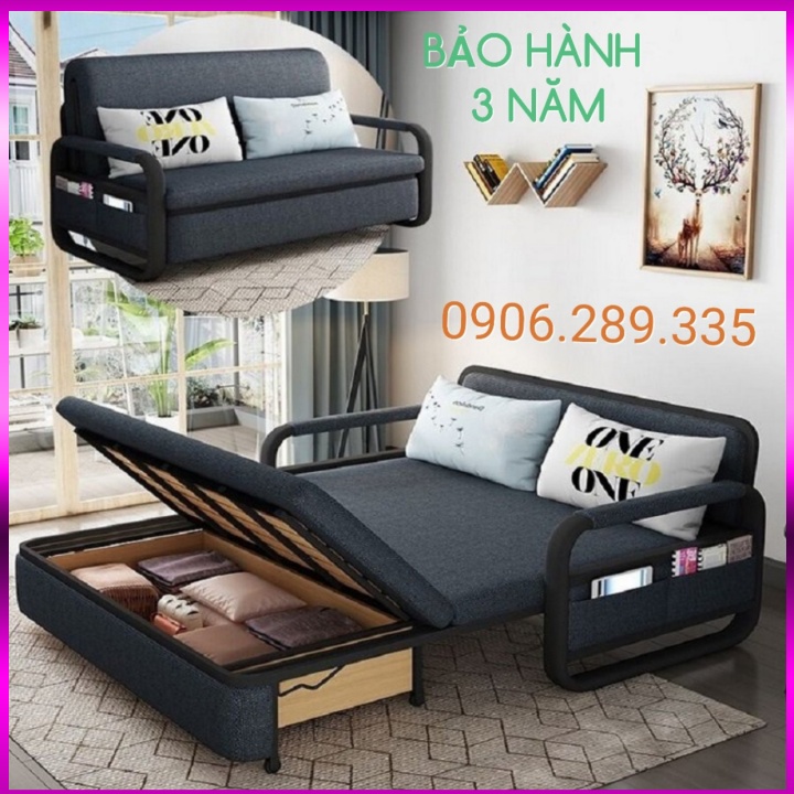 Giường ngủ gấp gọn kiêm ghế sofa-Ghế Sofa giường thông minh phong cách hiện đại-Giường ngủ gấp gọn t