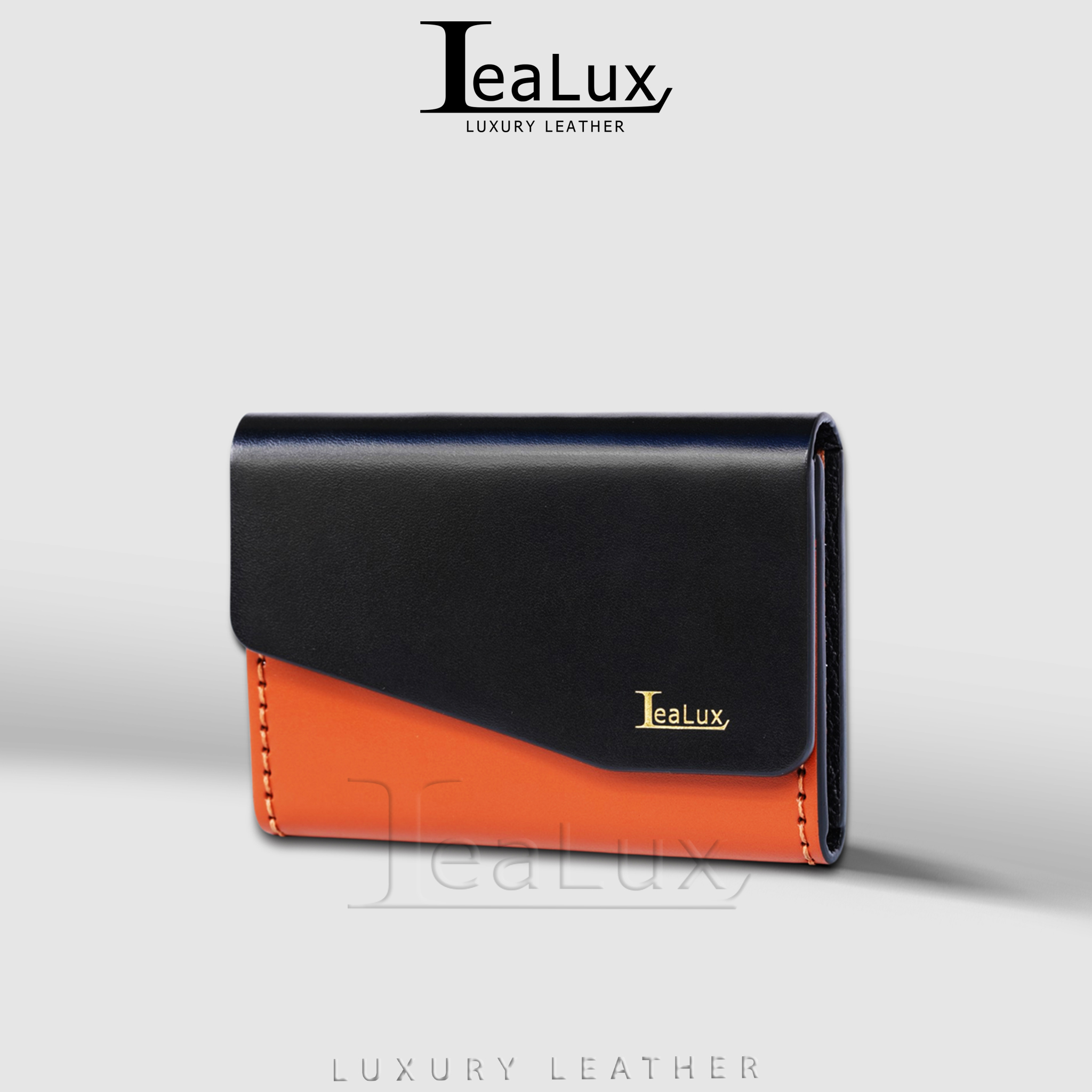 Ví Da Đựng Thẻ Handmade Cao Cấp Lealux Card Wallet