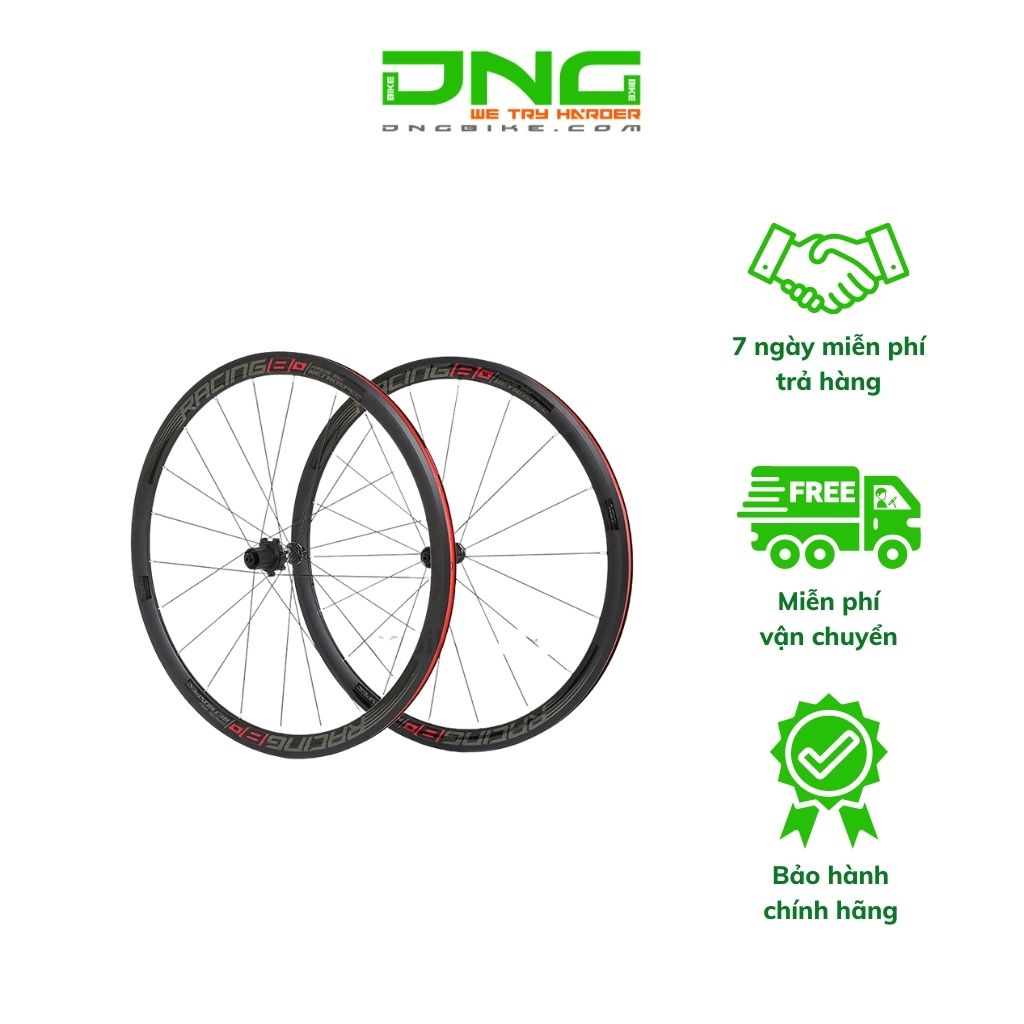 Vành bộ xe đạp đua retrospec racing 700c 36mm hub nhôm tăm thẳng