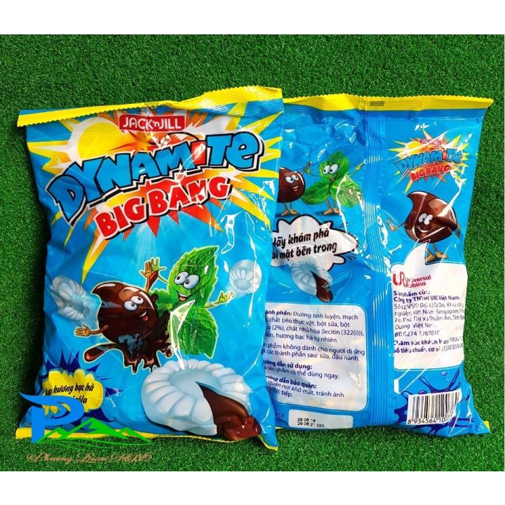 Kẹo ngậm Dynamite hương bạc hà nhân socola