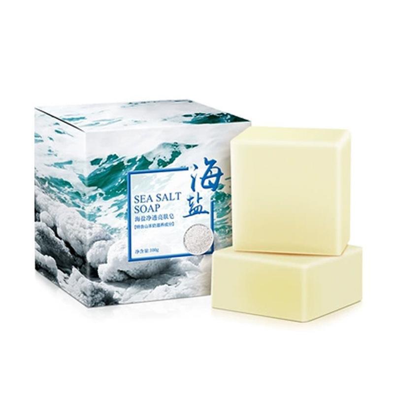 Xà phòng rữa mặt muối biển sea salt soap