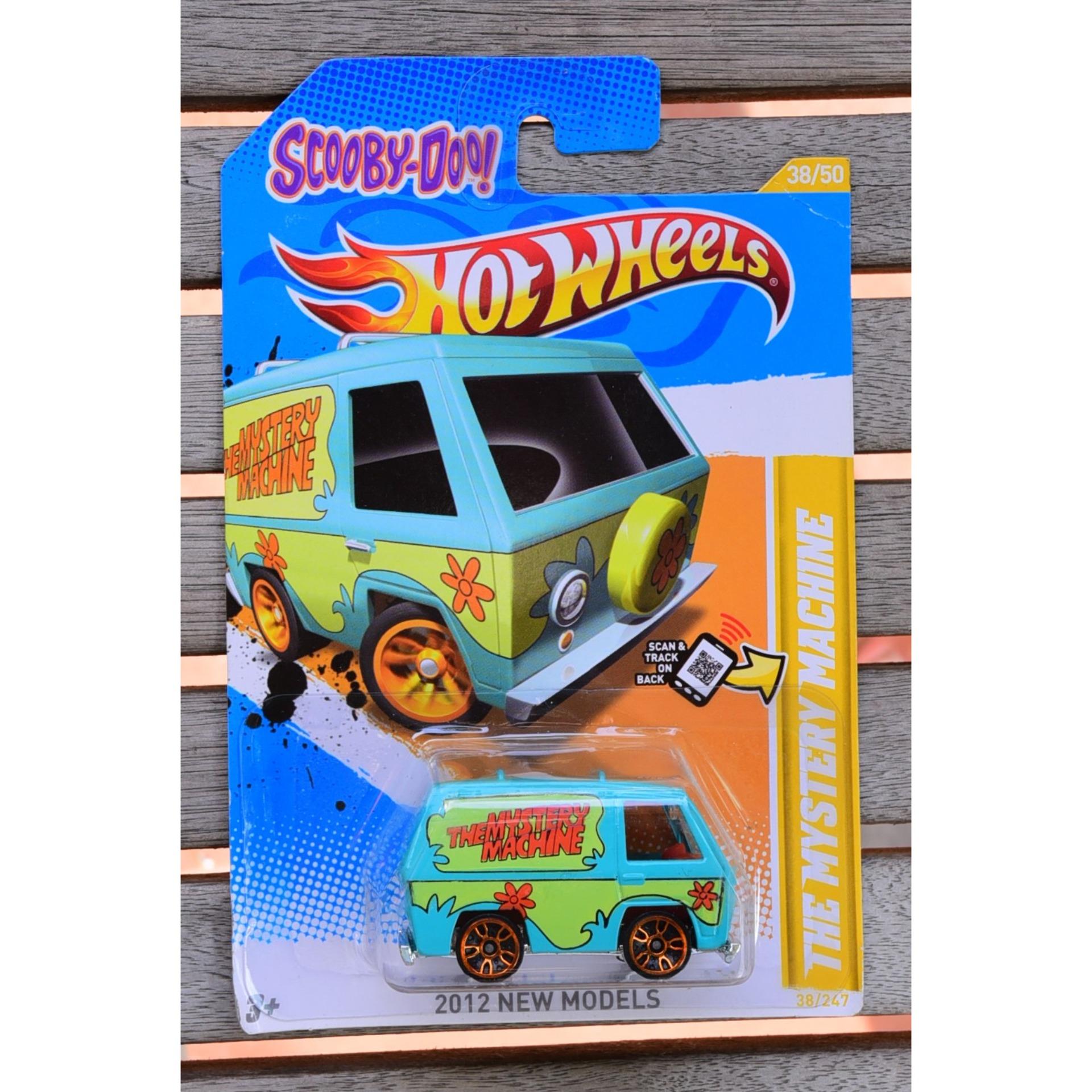 Xe ô tô mô hình tỉ lệ 1:64 hot wheels scooby-doo the mystery machine 2012 new models