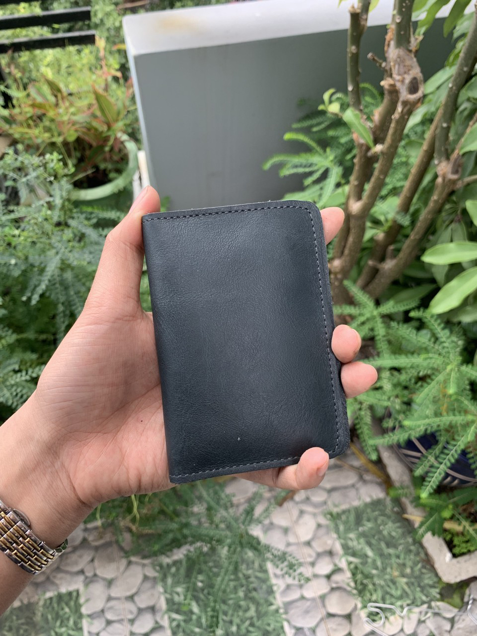 Ví đựng card mini - Ví da bò thật 100% - Ví name card - Bảo hành 2 năm