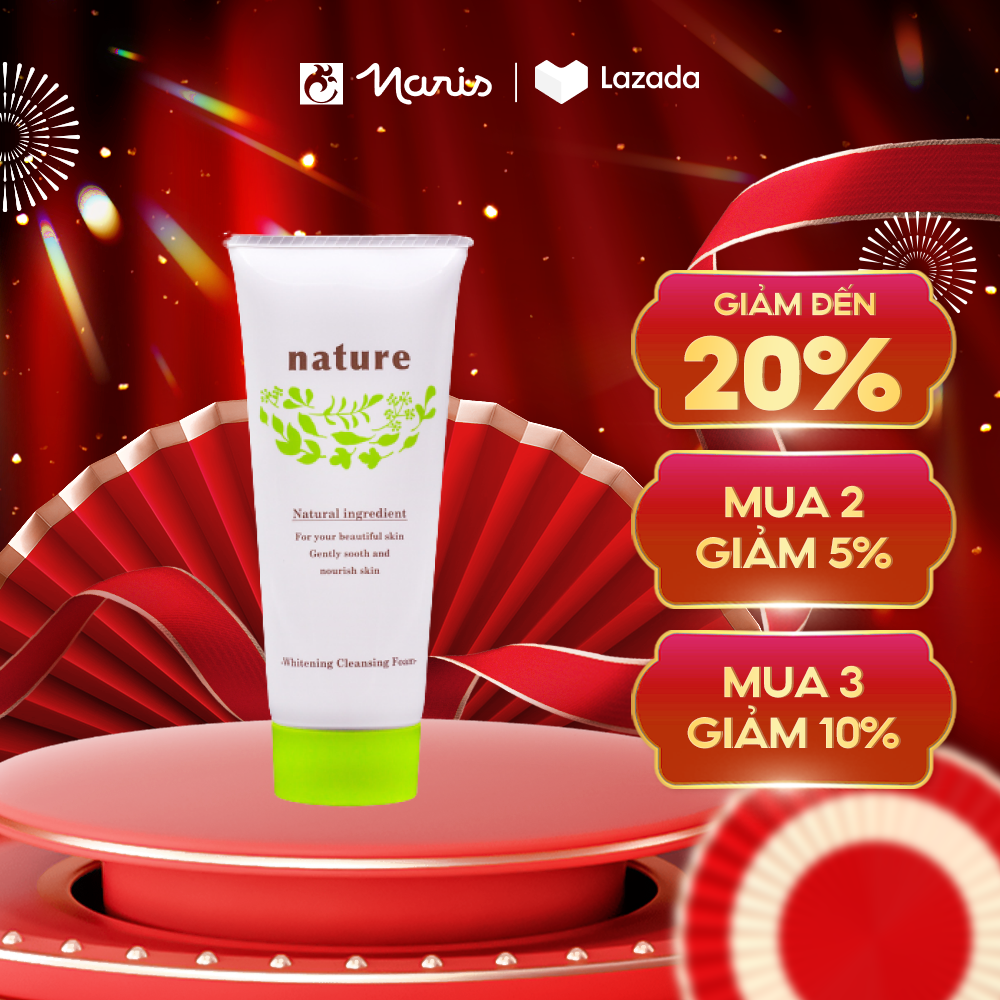 Sữa rửa mặt Naris Nature Whitening