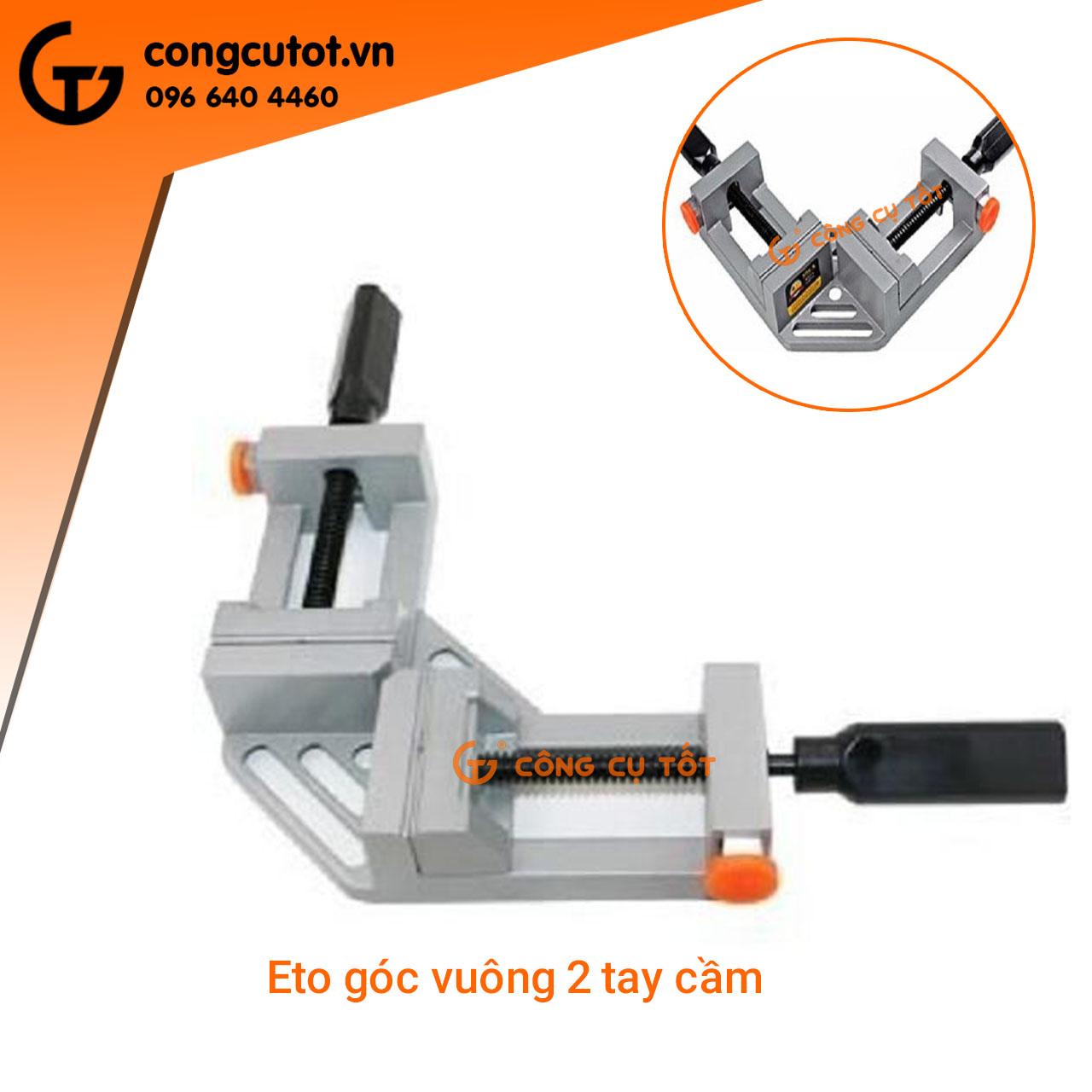 Êto kẹp góc vuông - vam góc vuông 2 tay cầm