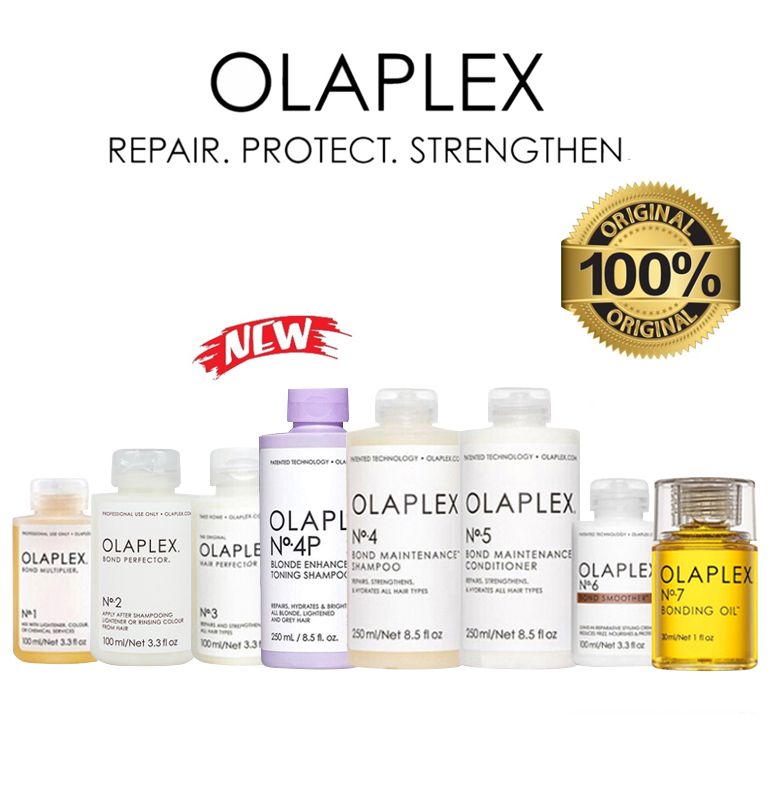 Bộ phục hồi Olaplex No3 +Olaplex No4 + Olaplex No5+Olaplex No6 100ml,chuyên phục hồi tóc nhũn nátl+Olaplex No.7 30ml