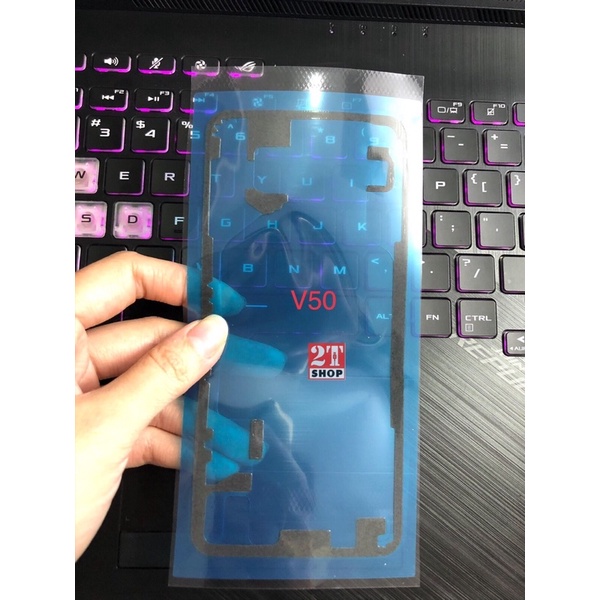 Keo ron mặt lưng lg v50 thinq