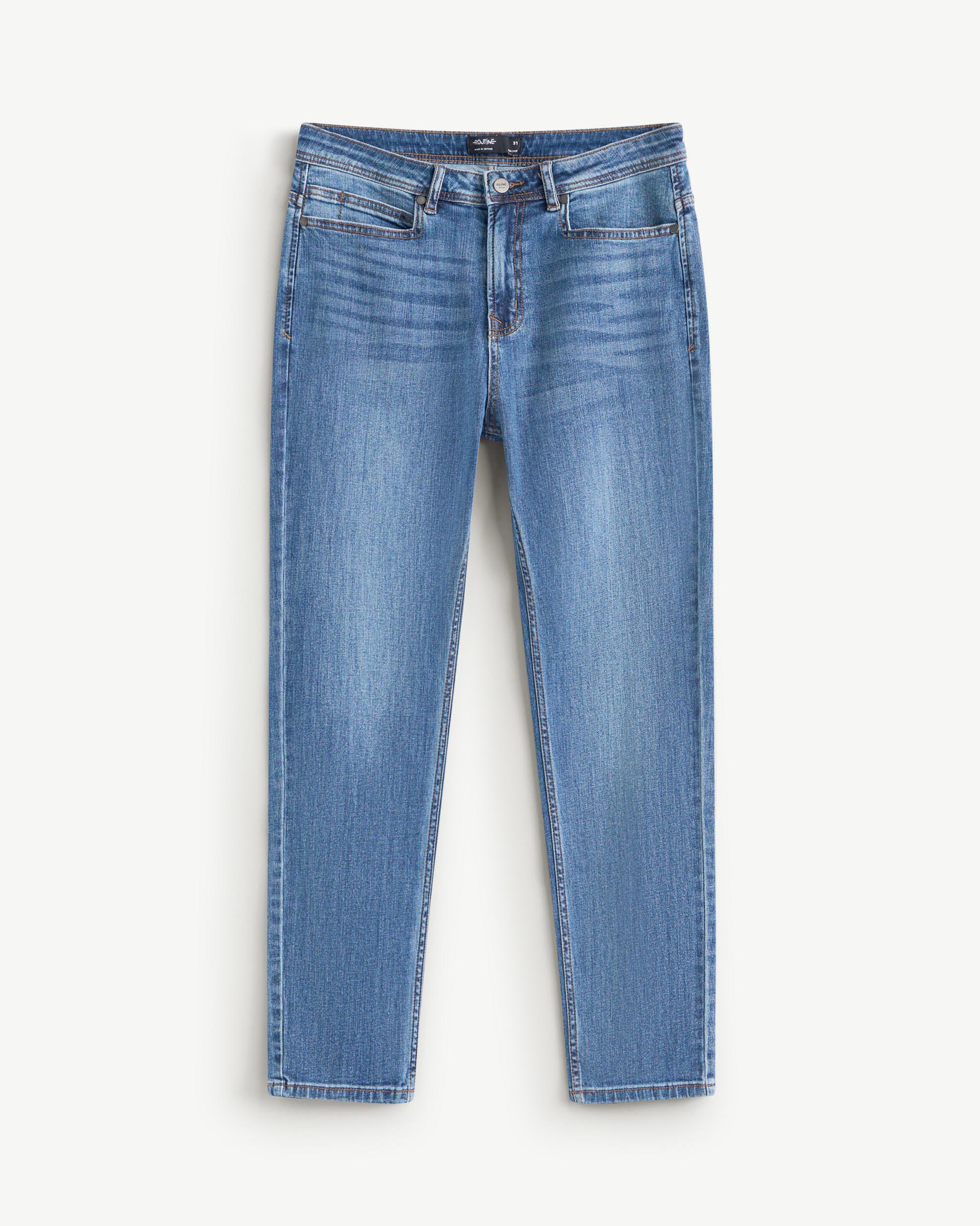  Quần Jeans Nam Wash Form Slim - Routine 10F24DPA028 