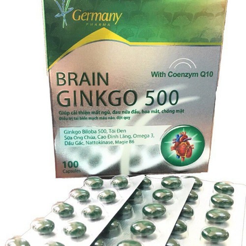 Brain Ginkgo 500 - Bổ sung dưỡng chất cho não