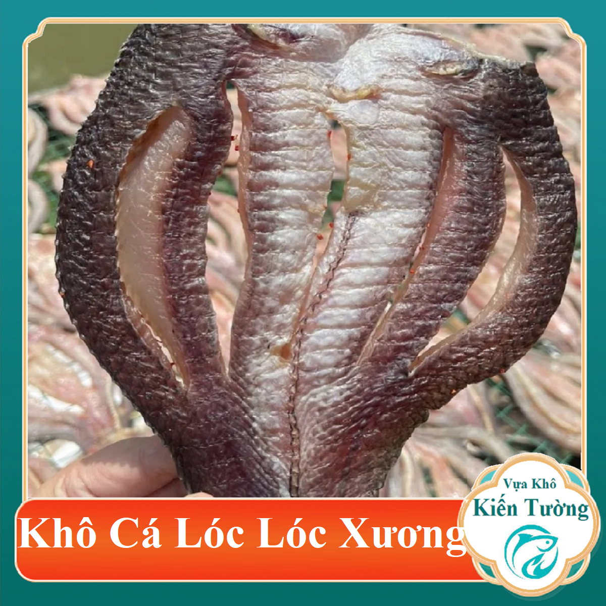500gr khô cá lóc đồng đồng tháp- vựa khô kiến tường