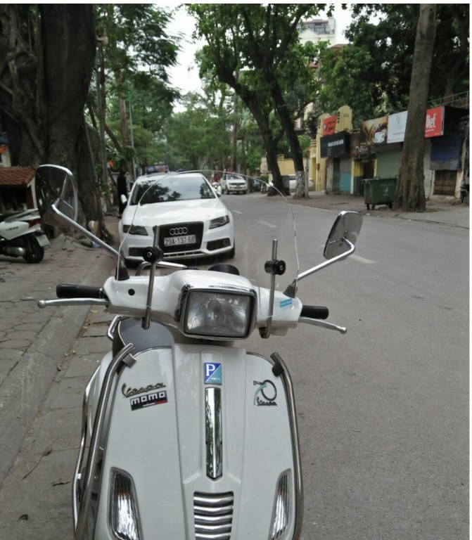 Kính chắn gió xe máy Piaggio Vespa S