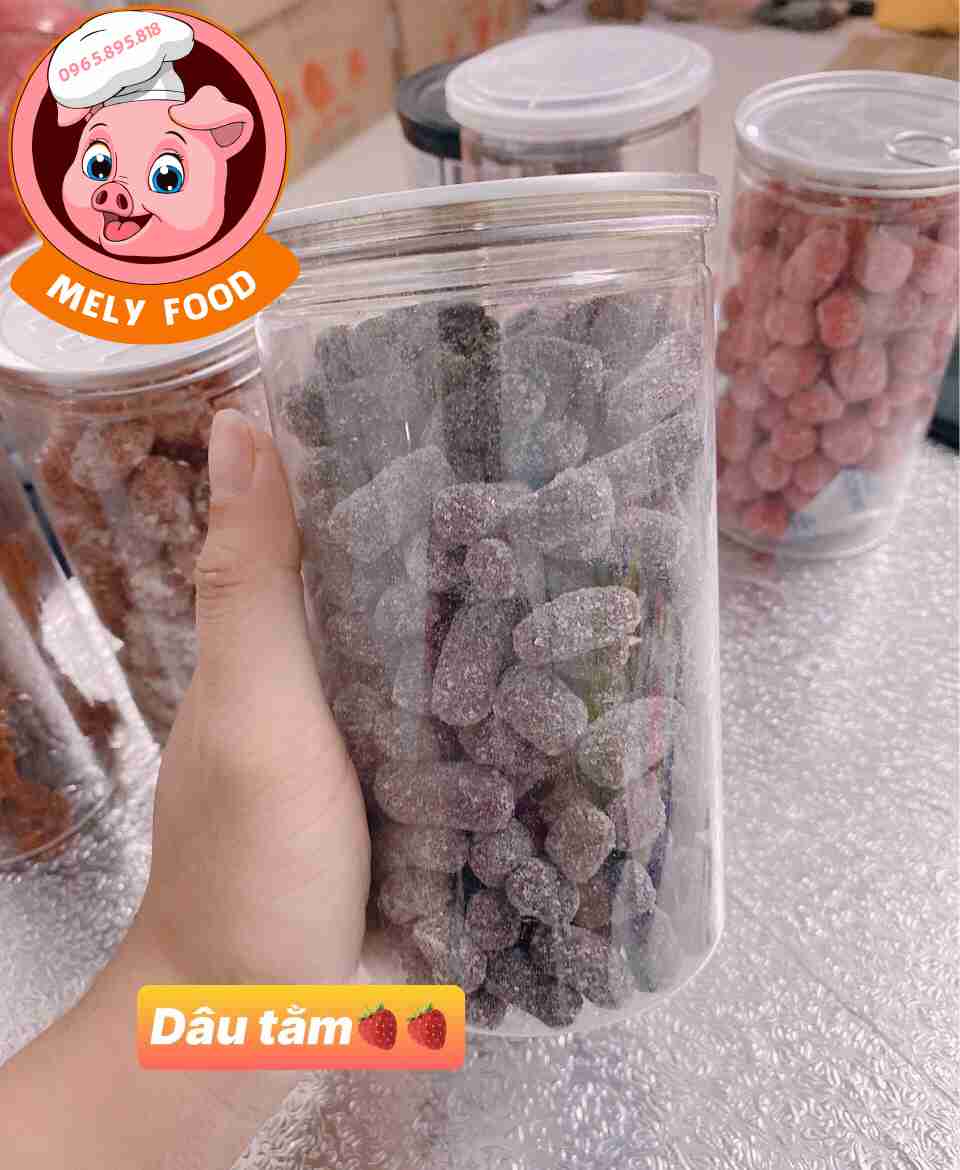 COMBO KẸO DÂU TÂY 250G,DÂU TẰM 250G