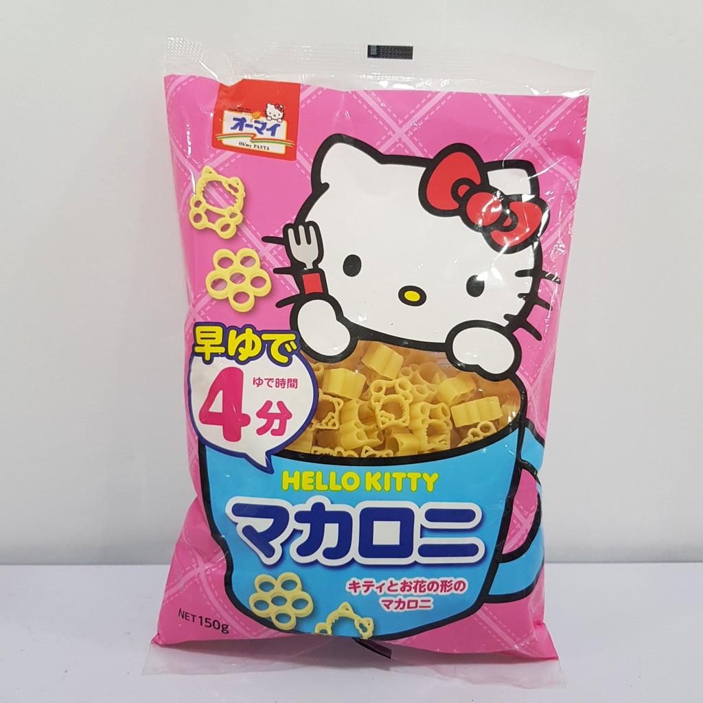 Mì Nui Hình Hello Kitty và Hoa 150g Nhật Bản,  Mì Cho Bé Ăn Dặm, Mì Em Bé, Mì Hữu Cơ Cho Bé, Mì Tôm Cho Bé, Nui Cho Bé Ăn Dặm [T9/2024]