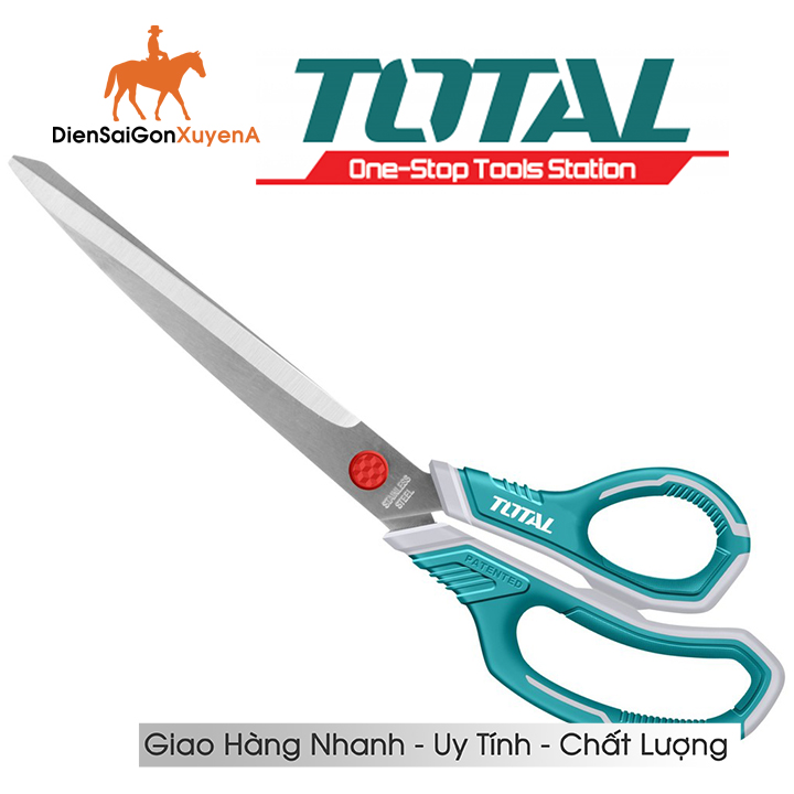 Kéo cắt vải kéo thủ công kéo văn phòng 215mm 8.5inch total THSCRS812001