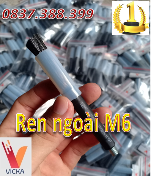 [HCM]Chổi tẩy mối hàn Inox điện hóa(REN NGOÀI M6)