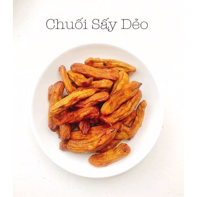 Chuối sấy dẻo 500G - đặc sản Đà Lạt