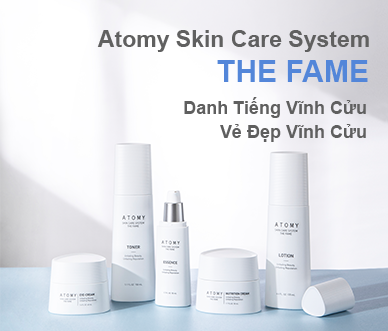 Bộ mỹ phẩm 5 món của Atomy The Fame Skincare Hàn Quốc chính hãng