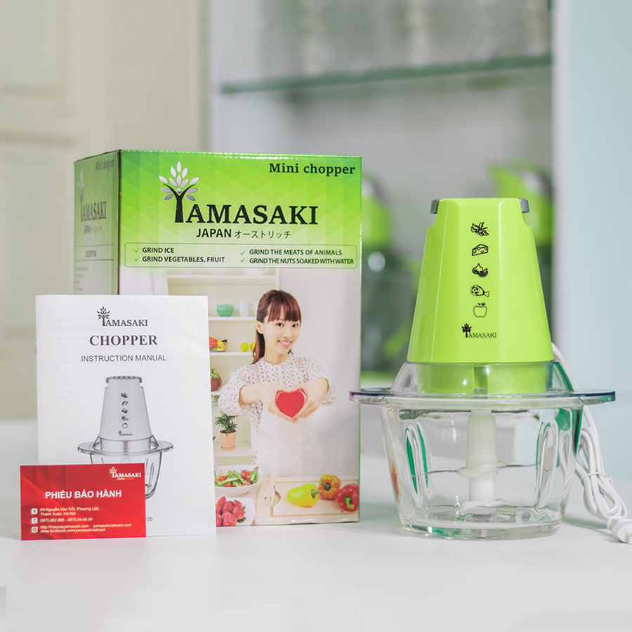 Máy xay yamasaki CỐI THỦY TINH 1,2L - Máy xay đa năng