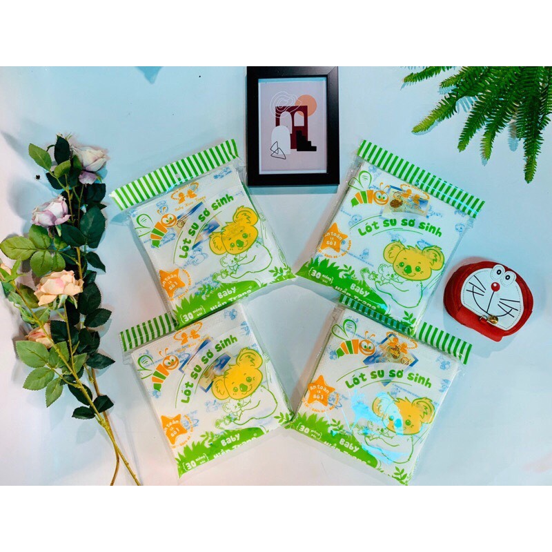 Miếng lót xu sơ sinh Hiền Trang, giấy lót xu trắng cao cấp