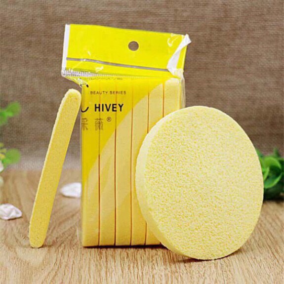 Gói bông mút rửa mặt bọt biển Chivey màu ngẫu nhiên