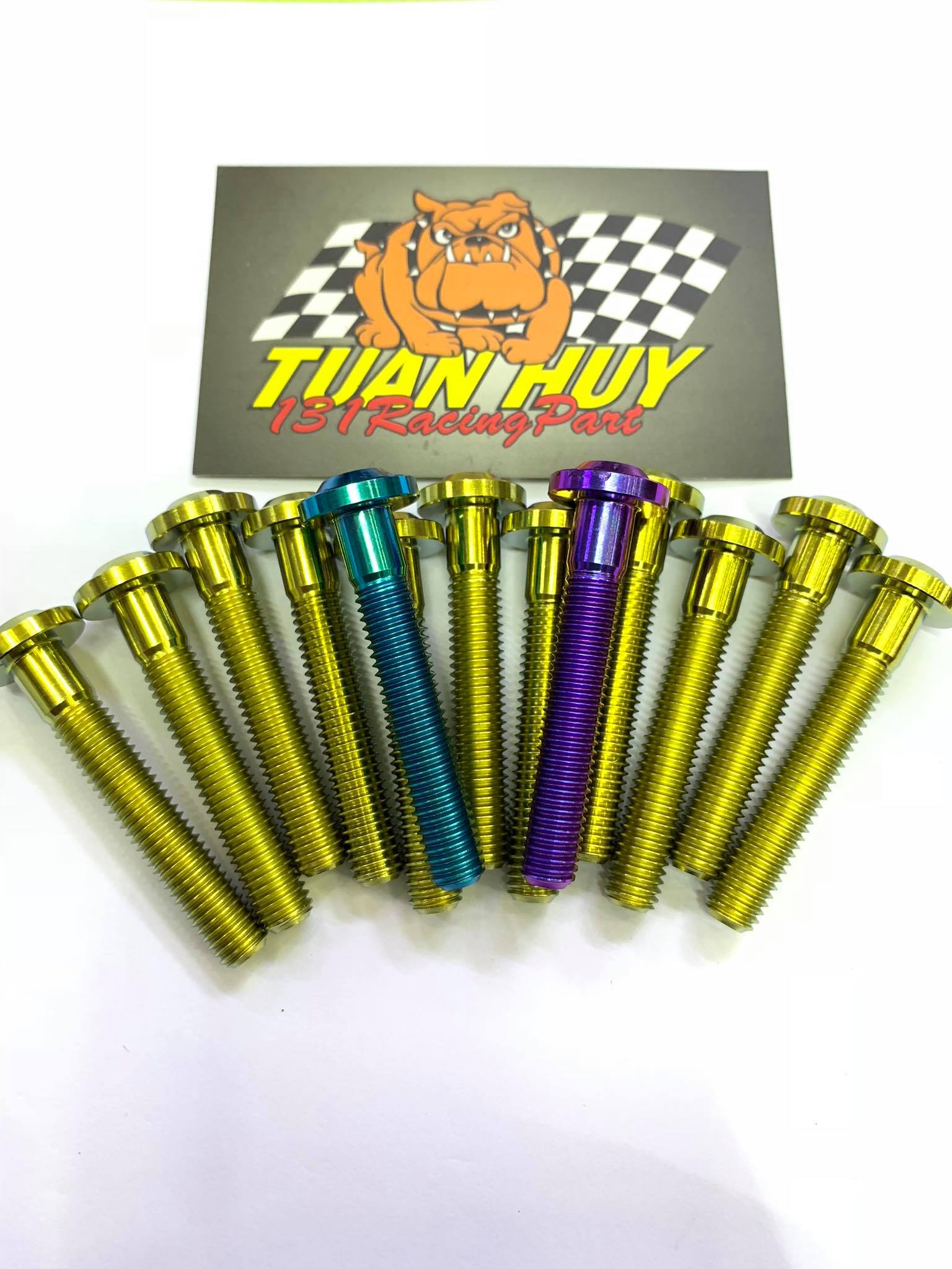 [HCM]1 con Ốc 8li50 dù 8ly50 phân Titan Gr5 sử dụng vị trí nào có cùng kích thước