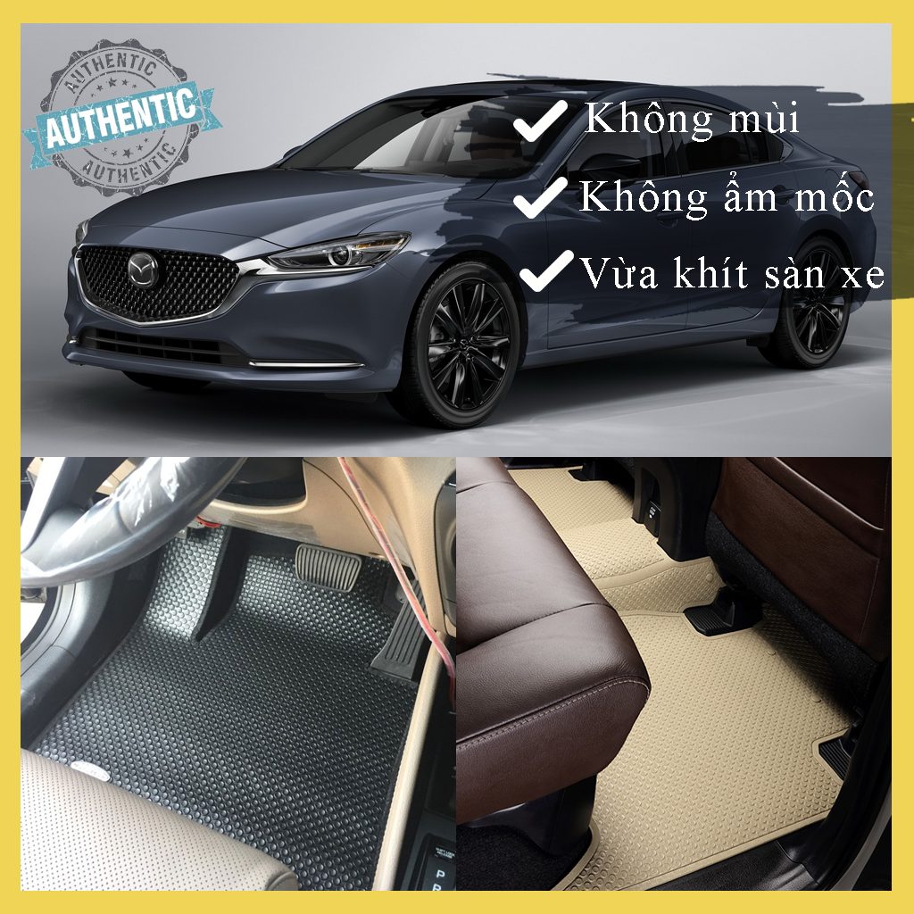 Thảm lót sàn cao su Kata (backliners) cho xe Mazda 6