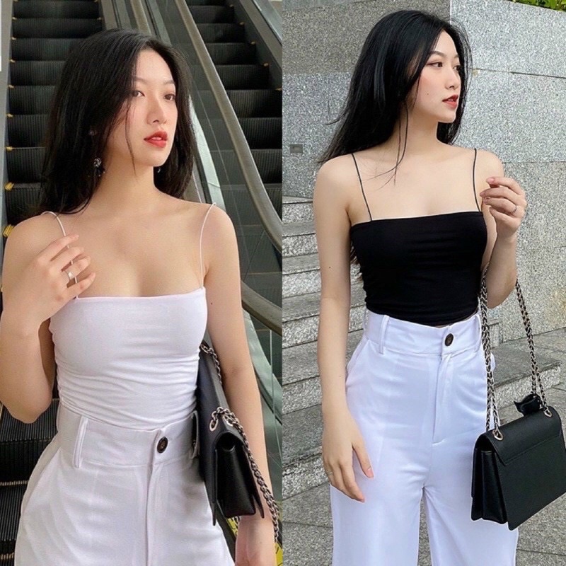 Áo Bra 2 Dây Dáng Dài Siêu Cá Tính