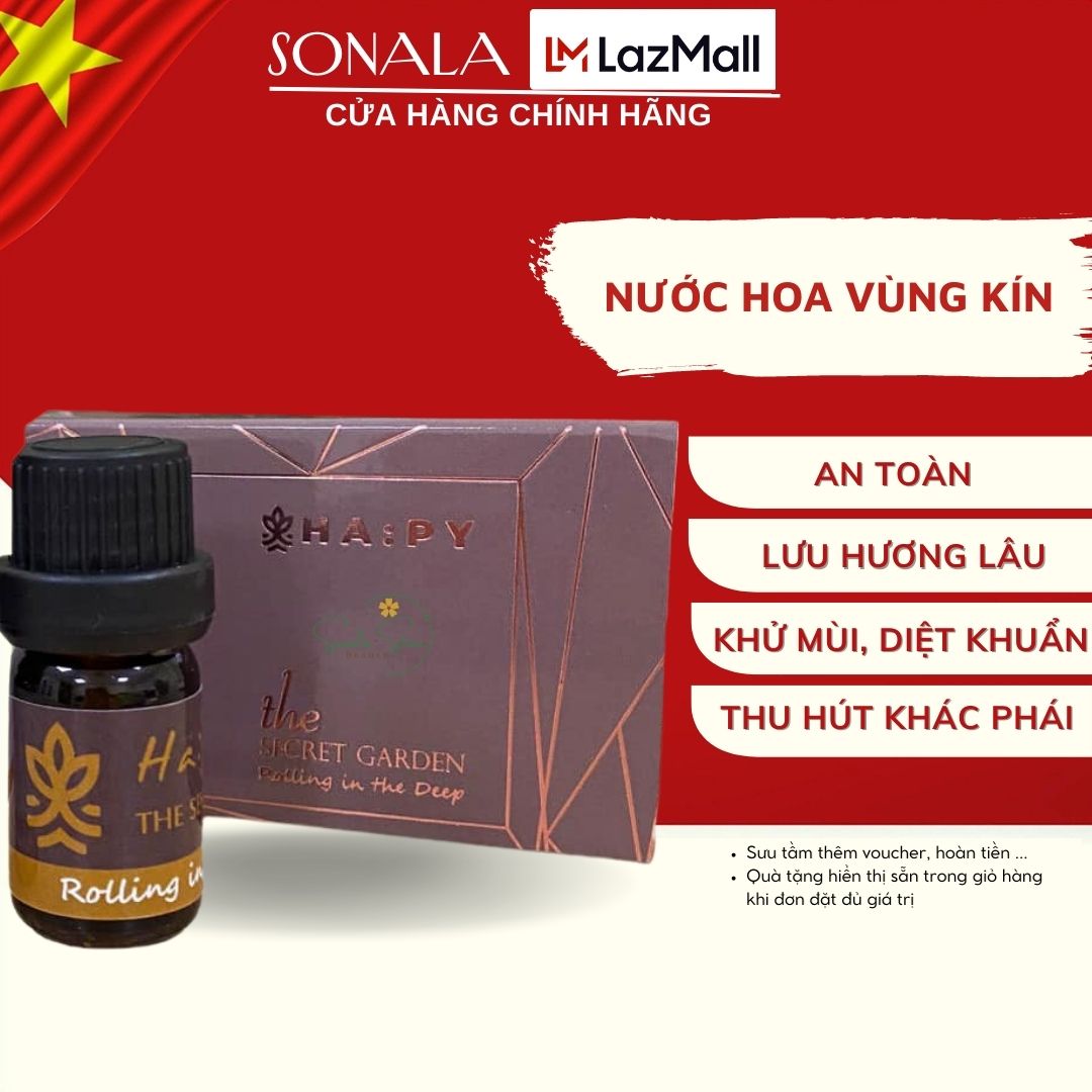 Nước Hoa Vùng Kín Mini Garden The Secret Garden Perfume 5ML Tinh Chất