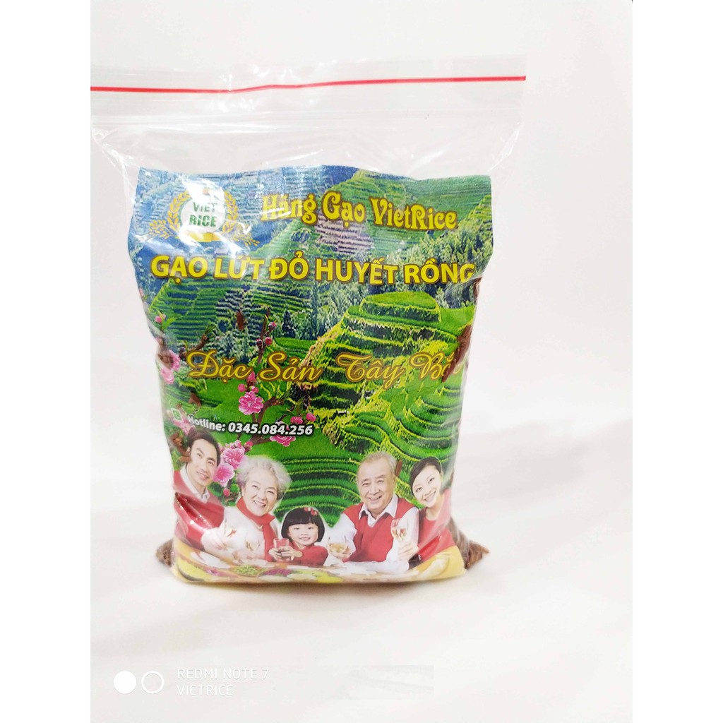 Combo 5Kg Gạo Lứt Đỏ Huyết Rồng