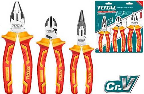 Bộ 3 kềm cách điện total tht2k0302